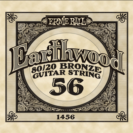 Струна для акустичних гітар ERNIE BALL .056 Earthwood P01456, image 